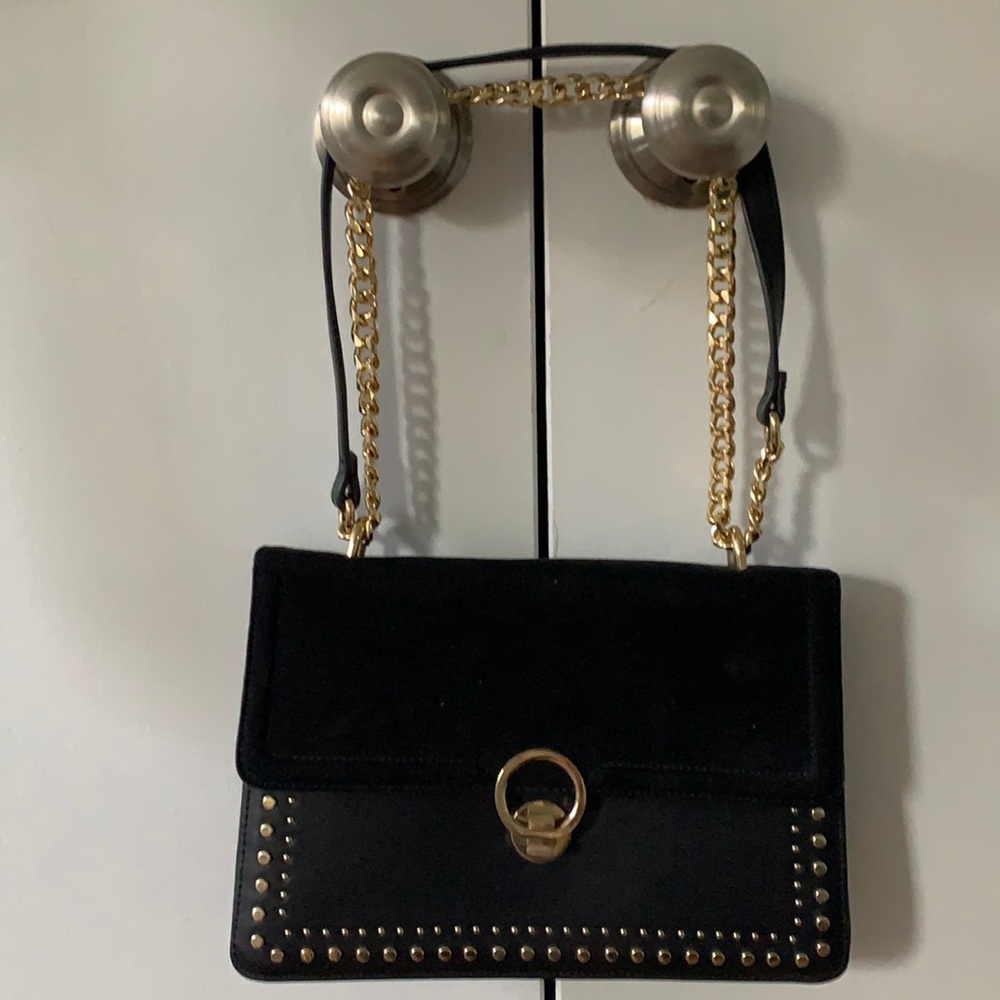 Black topshop purse